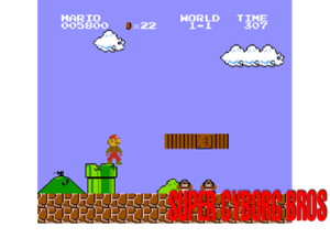 Super Cyborg Bros (SMB1 Hack) Cover